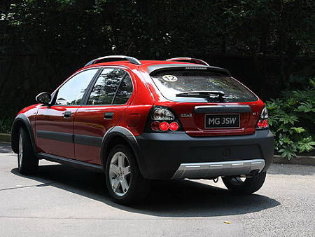 "城市越野跨界车"名爵mg3sw 1.4cvt重庆上市